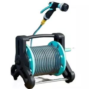 세차 물총 텃밭 노즐 호스 농업용 고압 되감기 급수 스프레이건 가정용