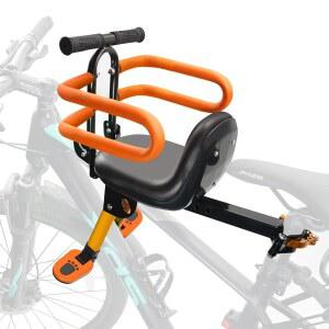 OU 자전거 시트 - 전면 마운트, 자전거 시트, 접이식 용 자전거 시트 전면 마운트, 2~6세 어린이용 자전거 시트