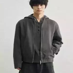 [매장정품} seez [패플서 X 로템버] 워시드 코튼 블루종 자켓 [빈티지그레이]