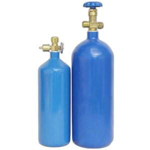 소형산소통 이산화탄소 가스 알곤가스통 감지기 휴대용 1L 5L/10L 유량계