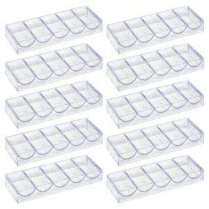 포커 보관 동전 상자 1개 게이머 액세서리 세트 휴대용 300칩 포커스 트레이 게임칩