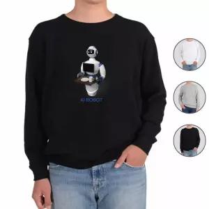 맨투맨 프린팅티셔츠 AI ROBOT 인공지능 K XPe4+7gjs