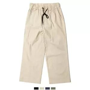 남자 베이지 린넨팬츠 와이드 8부 여름 허리 편한바지 qza9+7ZQG