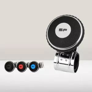 미끄럼방지 벌집패턴 소프트 파워 핸들 2종택1 보조봉 손잡이 보조링 버스 메탈베어링 핸들링 운전 튜닝악