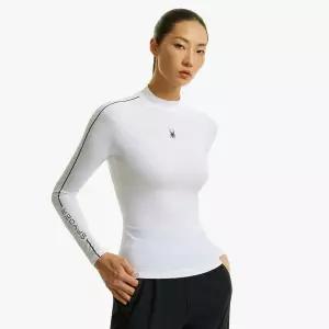 [롯데백화점]스파이더 여성 프로웹 하이넥 컴프레션 티셔츠 SPHPCNCL291WWHT