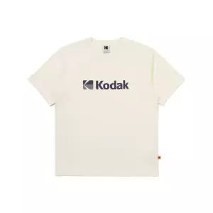 매장정품 코닥 KODAK 에센셜 빅로고 아스킨 반팔 티셔츠 IVORY K6223LRS26IVR 176647