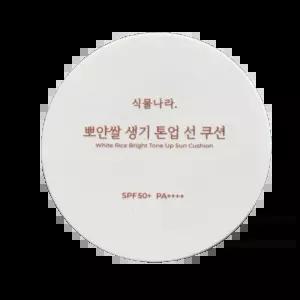 식물나라 뽀얀쌀 생기 톤업 선 쿠션 (뽀얀화이트 기획) 본품+기획
