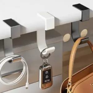 PA 책상가방걸이 휴대용 사무실 정리 옷장 차키 모자걸이 무타공 공간활용 책상고리