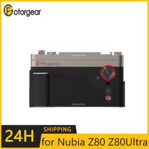 누비아 Z80 Z80Ultra용 포토기어 레트로 사진 촬영 폰 케이스 키트 (핸들, 67mm 필터 어댑터, 랜야드, 카메