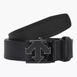 데상트골프 남성 경량 메쉬 반자동 벨트 BLACK DR12MFBT25 BLKG