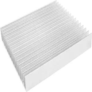 고출력 트랜지스터 반도체 장치용 알루미늄 히트싱크 모듈 쿨러 핀 16개 120mm 100mm 18mm 1개