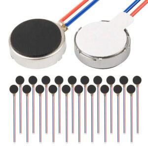 휴대전화 호출기 태블릿 가전제품용 소형 진동 모터 20PCS 10x3mm DC 3V 마이크로 미니 작은 평평한 동전 버튼형