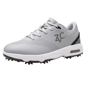 스파이크가 있는 ZVC 골프화 남성용 미끄럼 방지 경량 통기성 전문가용 스파이크 신발 아웃도어