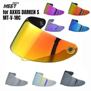 AXXIS DARKEN S MT-V-18C 바이크 오토바이 헬멧 바이저 윈드쉴드 쉴드 모터바이크 부품 액세서리용 렌즈