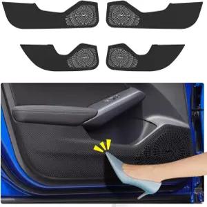 혼다 시빅 2022 2023 2024202026 아큐라 인테그라 20232026 액세서리 카본 파이버 스타일 가죽 스티커 실