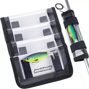 오징어 낚시 미끼 랩 투명 커버 6인치-9.5인치 갈고리 커버로 낚싯대의 안전을 지켜줍니다 보관 보호대 PCV