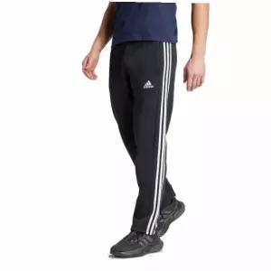 [매장정품] 아디다스 에센셜 3S 오픈헴 플리스 팬츠 - 블랙 / IB4039 2851900