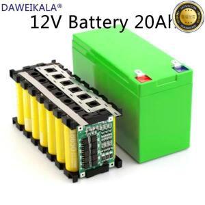 Daweikala 2025 새로운 12V 배터리 18650 리튬 충전식 팩 태양열 저장 전기 조명 야외 LED Ligh