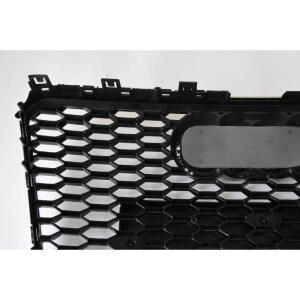 로고 포함 RS7 스타일 아우디 호환 A7/S7 20102015 차량용 호환 프론트 전면 범퍼 그릴 센터 패널 상단 블