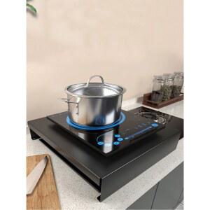 가스레인지 커버 가스렌지 덮개 인덕션받침대 폭48cm 길이40cm 가림막 높이9cm 가드