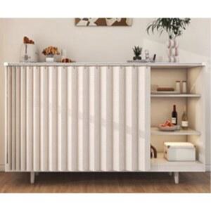 하부장 간이 구멍형 선반가리개 붙이는 레일 욕실 옷방 레이스 중문 가림막 주방 오트밀 캐비닛 폭 70x50 높이 송궤도 에