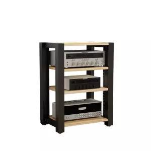 원목 오디오랙 앰프 3단 코너장 탁상용 음향장비 선반