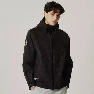 [롯데백화점]스파이더 남성 TEAM VENOM 우븐 후드 집업 자켓 SPJPCNJK303MPBK