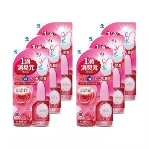 고바야시 쇼슈겐 스위트로즈향 6개입 화장실 변기 탈취제