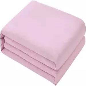 프레시컬처 트윈 XL 플랫 시트 - 호텔 품질 전용 브러시드 극세사 탑 초부드러움 및 통기성 주름 없음 이지