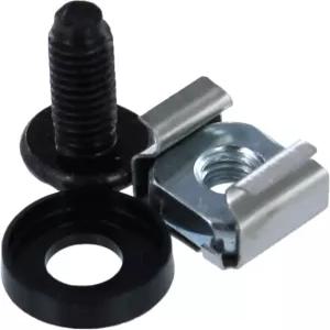 서버 선반 캐비닛용 NavePoint M5 케이지 너트 및 나사 - 50 Pk 랙 마운트