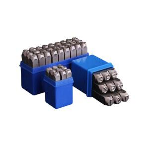 레터링 타각기 벳 펀치 사양 스틸 DIY 각 A 영어 펀칭기 소문자 번호판