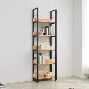 가구샘 H6760(착불) 스틸장식장 600 원목 참죽