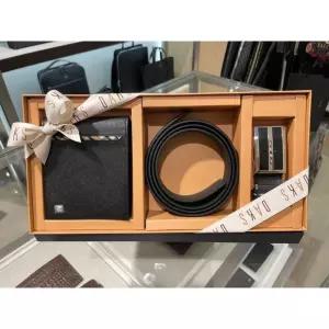 [쇼핑백동봉]닥스 반지갑벨트세트 DBWA2E905BKDBBE2E990BK