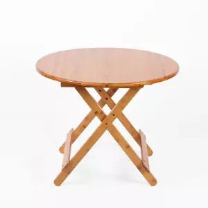 접이식 우드 소파테이블 원형 간이 (70x56cm) 테이블