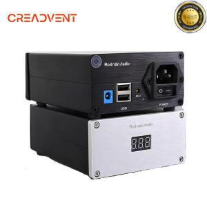 Creadvent 25W 듀얼 USB 5V 리니어 전원 공급 장치 TalemaYHDC DAC 오디오 앰프용 저소음 LPS 하이파이