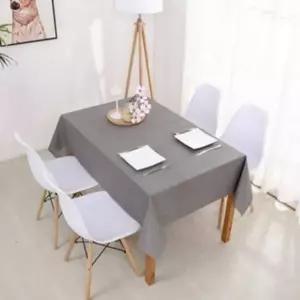 린넨 방수 식탁보 90x130cm 캠핑식탁보 홈카페소품
