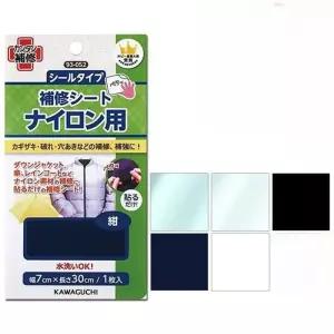 가와구치 의류용 패딩수선 테이프 보수 수선패치 VuI5+9ZtC