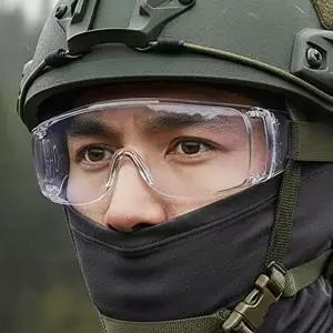 [셀러허브 스포츠레저]아카데미17506 슈팅고글 서바이벌 보안경 안경고글 투명고글 (46779257)