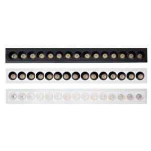 사는잼 매입형LED등기구 마그네틱조명 사각 멀티매입등 15구 30W