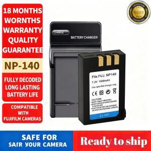 후지필름 파인픽스 S100FS S205EXR S200 디지털 카메라용 1500mAh NP-140 배터리 및 충전기 키트