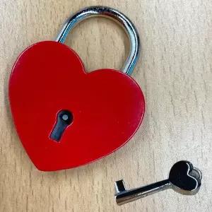 미니자물쇠 하트