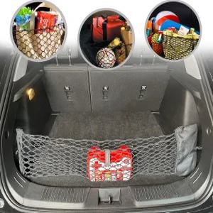 2025-2026 쉐보레 트랙스용 엔벨로프 스타일 자동차 탄성 트렁크 메시 카고 네트 - 프리미엄 정리함 및