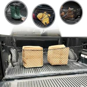 토요타 타코마 2005-2025용 트렁크 봉투 스타일 메쉬 카고 네트 - 프리미엄 정리함 및 보관함 픽업트럭