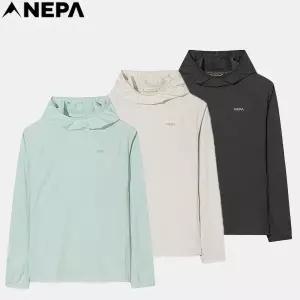 네파티셔츠후드티셔츠7M26002 여성 봄여름 폴라텍 파워드라이 롱슬리브 후드티셔츠 기존가 119.22478909392