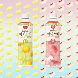 [셀러허브]동원 보성홍차 0칼로리 제로 아이스티 레몬 500ml 12개+복숭아 500ml 12개 (S29984863)