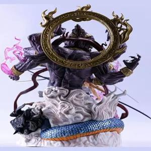 롤로노아 조로 아수라 피규어 삼도류 원피스 디오라마 현물 팔 귀기 버전 레진 귀혼 검