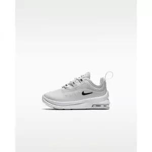 나이키 에어맥스 엑시스 베이비 신발 - 화이트/화이트/화이트/블랙 - AH5224-100