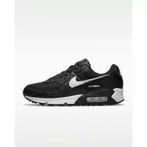 나이키 에어맥스 90 여성 신발 - 블랙/블랙/화이트 - DH8010-002