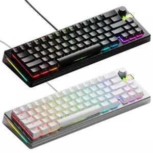 글로리어스 유선 커스텀 키보드 GMMK3 PRO HE 65% 블.랙/실버