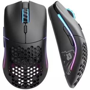 글로리어스 초경량 무선 마우스 RGB 빠른 슬라이딩 MODEL O 블.랙